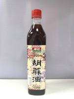 (玻璃)12入胡麻油順發520ml