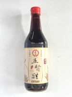 五賢醋(五印)520ml*12入/箱