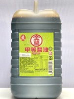 (濃)四方金蘭醬油10斤*4桶